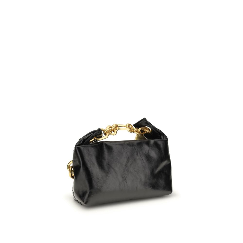 Black Calf Leather Bos Taurus Shoulder Bag