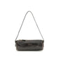 Brown Lamb Leather Shoulder Bag
