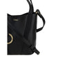 Black Calf Leather Bos Taurus Shoulder Bag