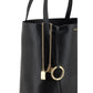 Black Calf Leather Bos Taurus Shoulder Bag