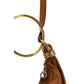Brown Calf Leather Bos Taurus Handbag
