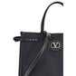 Black Calf Leather Bos Taurus Shoulder Bag
