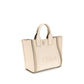 Beige Cotton Handbag