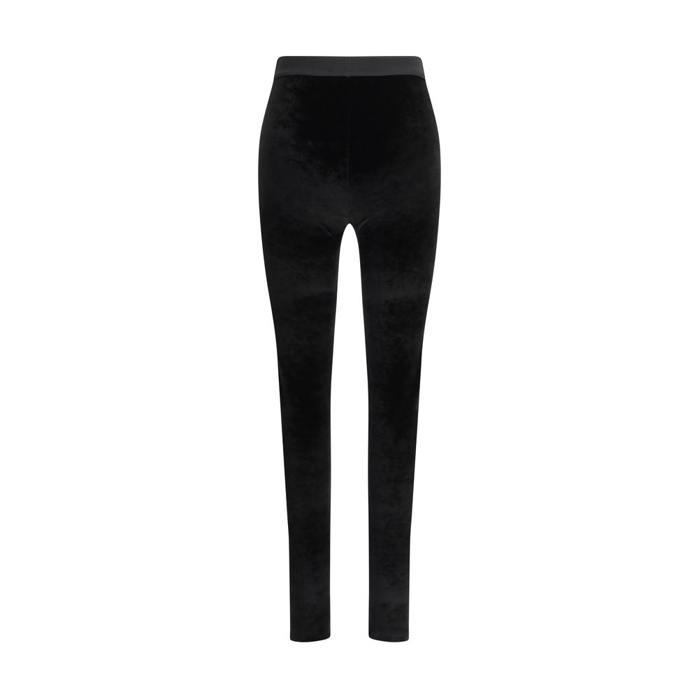 Black Triacetate Leggings