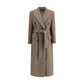 Beige Fleece Wool Coat