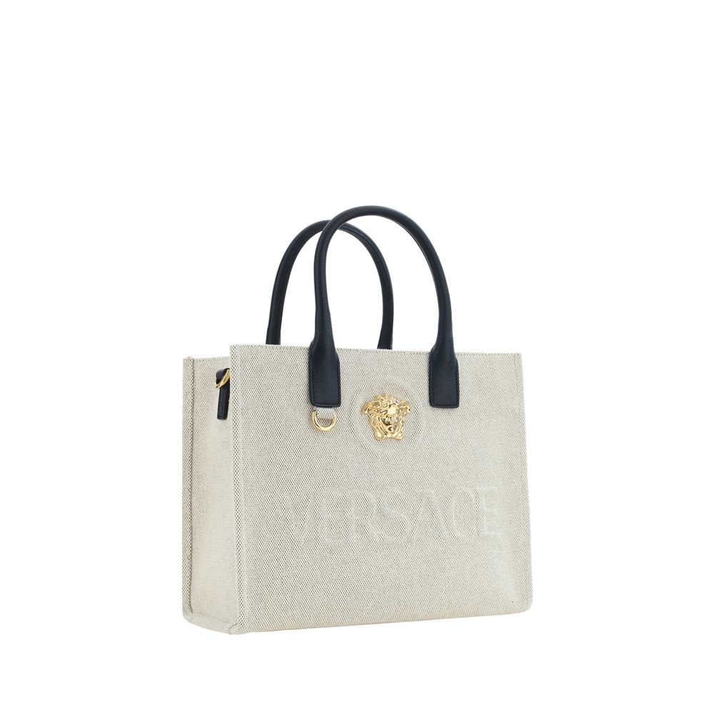 Cream Cotton Shoulder Bag