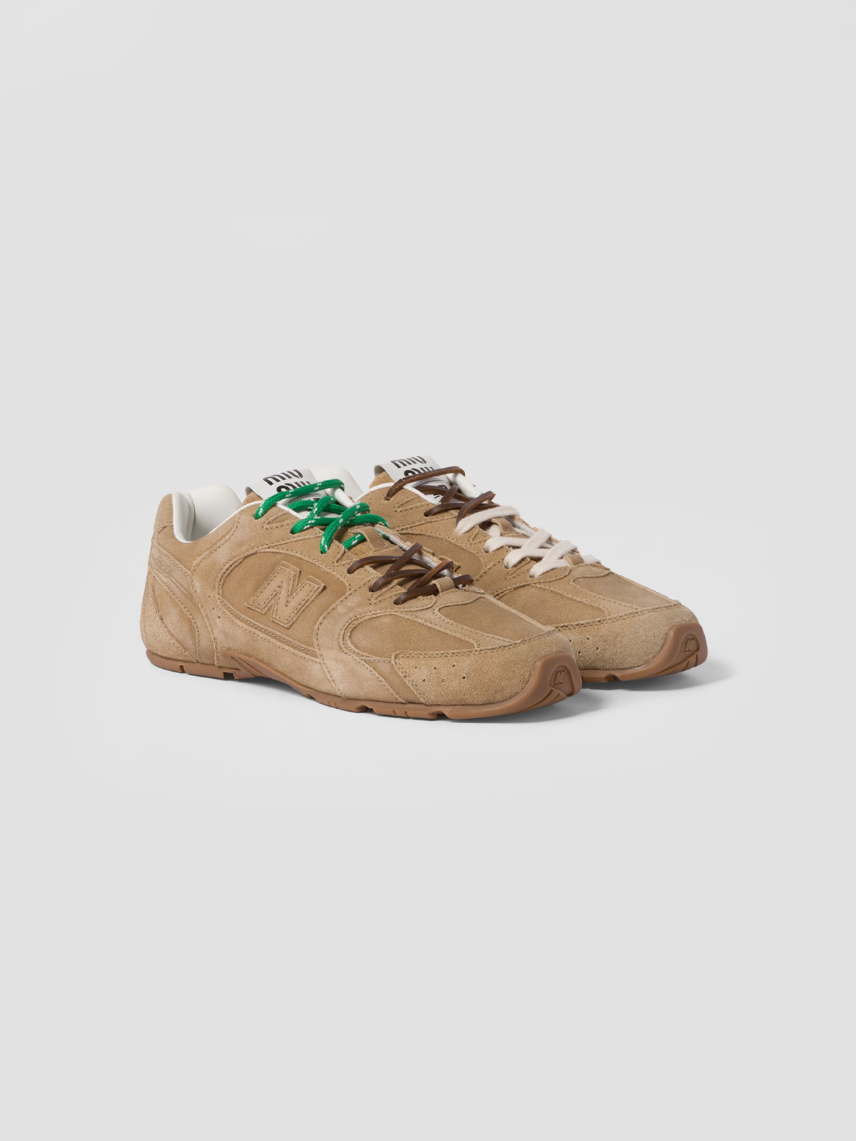 New Balance X Miu Miu 530 SL suede sneakers
